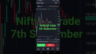 #farhan nifty50 trade 7 September #market #option #video #viral #banknifty #share #sensex #trading