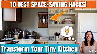 10 Best Space-Saving Kitchen Organizer Hacks You’ve Never Tried | Kitchen Cabinet Organization Hacks