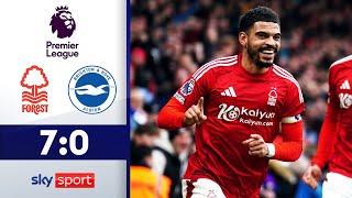 SIEBEN Tore: Nottingham schießt Hürzeler-Elf ab! | Nottingham Forest - Brighton | Premier League