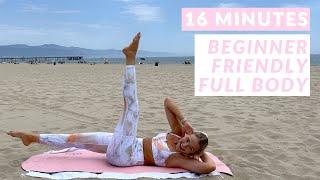 Full Body 15 Minute Pilates No Equipment // Beginner Pilates At Home