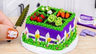 1000+ Miniature Cake Decorating Ideas Tiny Chocolate ,Tiny Rainbow Cake Yummy Bakery