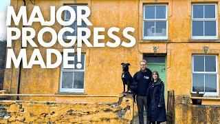 Turning a Derelict Farmhouse Into a Dream Home: DIY Renovation Progress! (ep.10)