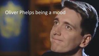 Oliver Phelps being a mood for 3 minutes straight