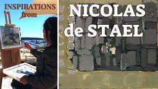 Nicolas de Staël Paintings - Lessons I learned from his Abstract Landscape (Art Inspiration)