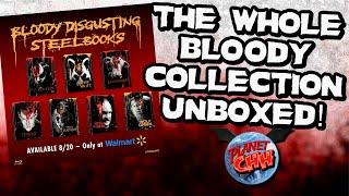 NEW Horror Steelbooks From Walmart | Lionsgate Bloody Steelbooks! | Planet CHH