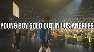 ​@NbaYoungBoy at Microsoft Theater Still Flexin Still Steppin tour, VLOG 27