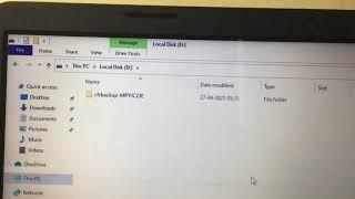 cfrbackup-MPYJCZJE Creating a folders in Drives