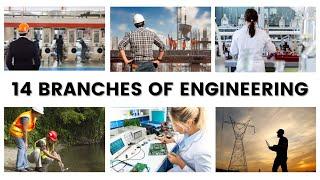 14 Branches of ENGINEERING