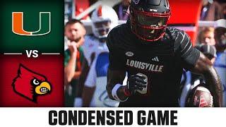 Miami vs. Louisville Condensed Game | 2024 ACC Football