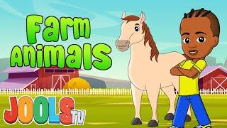 The Farm Animals Song | Learning about Animals with Jools TV | Nursery Rhymes + Hip Hop For Kids