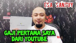 GAJI PERTAMA SAYA DARI YOUTUBE  ALHAMDULILLAH