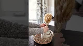 Transforming thrift finds into spring decor magic!  #ThriftedDecor #SpringStyling