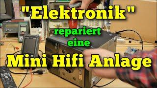 Mini Hifi Anlage reparieren.