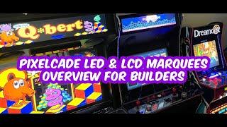 Pixelcade LED and LCD Marquees Overview for Arcade Cabinet Builders