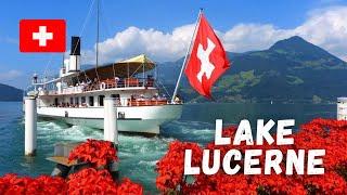 Boat ride on Lake Lucerne, Switzerland | July 2024 | Virtual travel