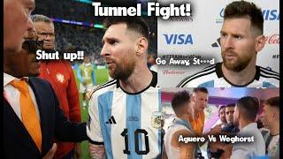 Unseen Moments! Messi And Van Gaal Clash | Aguero Rebukes Weghorst