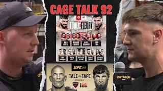 CAGE TALK #092  OKTAGON 68 Breakdown + UFC 313 schafft Alex Pereira auch Ankalaev zu besiegen ?