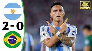 ARGENTINA vs BRAZIL 2-0 • World Cup Qualifiers 2026 • Highlights and All Goals 2026