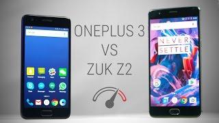 ZUK Z2 (Lenovo Z2 Plus) vs OnePlus 3 Speedtest Comparison