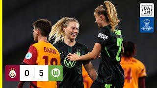 HIGHLIGHTS | Galatasaray A.Ş  vs. VfL Wolfsburg - UEFA Women's Champions League 24-25 (Deutsch)