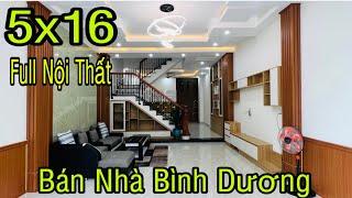 Đã Bán ) Nhà Thuận An Bình Dương 5x16 | Nhà Đất Bình Dương | Nhà Đẹp