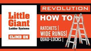 Little Giant Ladders | Revolution with Ratchets | How To