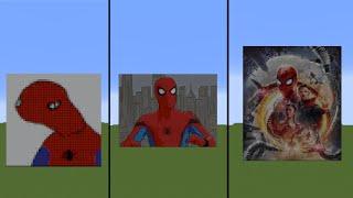 Minecraft: Which SPIDER-MAN looked the best?  #Shorts