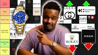 Watch Newbie Ranks Every Watch Brand (& Microbrand!) - Tier List