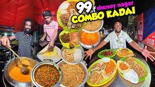 ரோட்டுக்கடையில் கலக்கும் 99 Combo TIFFIN Kadai | Tamil Food Review | Pakoda Boyz