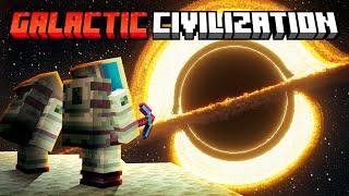 Minecraft but I join GALACTIC CIVILIZATION