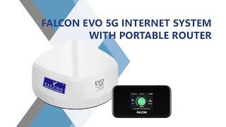 FALCON EVO 5G Internet System with Mobile Router for Caravans and Motorhomes