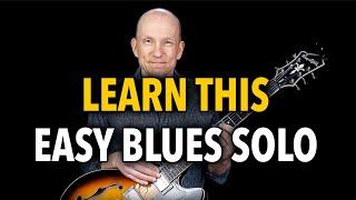 Learn an Easy Blues Solo - Lesson E01