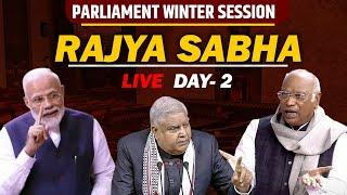 LIVE: Parliament winter session | Rajya Sabha | Manipur | Waqf Bill | NDA | Adani | Sansad | PM Modi