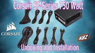 Corsair SF750 PSU Unboxing and Mini Review