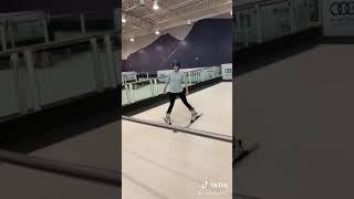 Not my best moment indoor skiing...