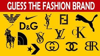 Can You Guess The Fashion Brands By Logo?? |Logo Quiz