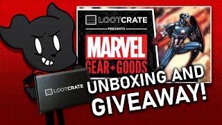 LOOT CRATE IS BACK! Marvel Gear and Goods Unboxing + GIVEAWAY!