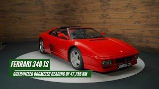 Ferrari 348 TS | 47,756 Km | History known | European car | 1991 -VIDEO- www.ERclassics.com