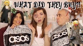 MUM and DAD DO MY ASOS SHOP?! (try-on haul) | Nikki Lilly