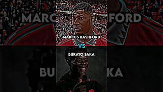 Marcus Rashford  vs Bukayo Saka  || Saka vs Rashford  - #shorts #trending #fyp #football