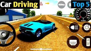 Best Mobile Recing Games 2024 - Real Car Driving Games - Car Recing