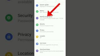 How to check RAM in android smartphone || check memory usage RAM ? #shorts