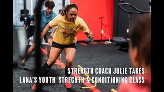 Kinitro Vlog - Episode 1 - Julie Takes Lana's Youth Strength and Agility Class