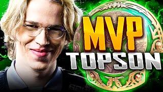 Topson, Mid MVP of TI13 The International 2024 Main Event (Playoffs) - Dota 2