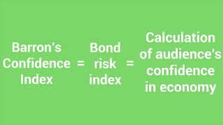 Finance: What is the Barron's Confidence Index?