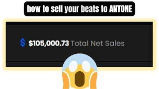 How to Sell Beats to BROKE Rappers (make money selling beats online)