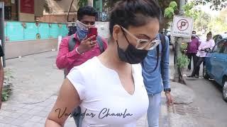 kim Sharma spotted at outside Varinder Chawla