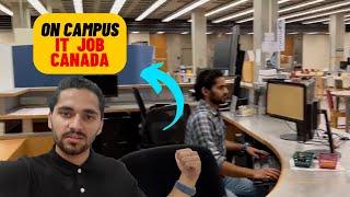 International Student Canada How I Got my Student IT Job at University of Saskatchewan