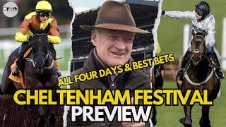 CHELTENHAM FESTIVAL 2025 FULL PREVIEW feat. Free Bets & Giveaways | Horse Racing Tips