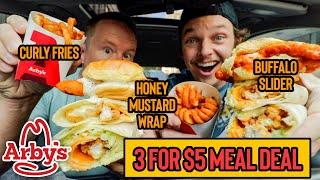 Is Arby's 3 For $5 Value Menu The Best Deal In Fast Food In 2024? | *FULL FOOD REVIEW*